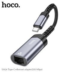 Cáp chuyển Type C to Lan Hoco UA26