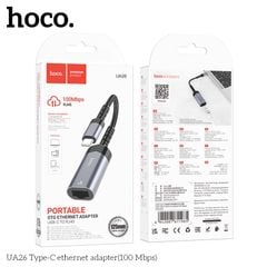 Cáp chuyển Type C to Lan Hoco UA26