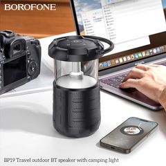 ** Loa Bluetooth 2 in 1 Borofone BP19 có đèn