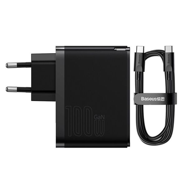 ** Bộ sạc Type C Baseus Gan5 Pro 1U 1C 100W CCGP090101