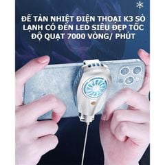 Sò lạnh tản nhiệt điện thoại K3