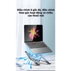 Giá đỡ Laptop kim loại gấp gọn có quạt HD00020