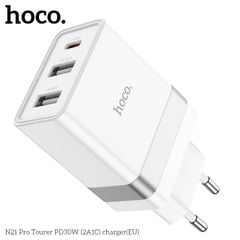 Cóc sạc Hoco N21 Pro 2U 1C 30W