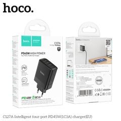 Cóc sạc Hoco C127A 3U 1C 45W