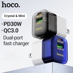 Cóc sạc Hoco DM-C3 1U 1C 30W