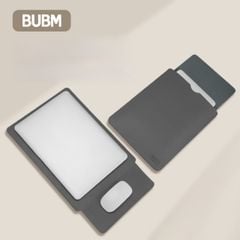 Túi da PU Bubm nắp dọc 13 inch