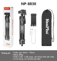 Tripod Neepho 8830 remote 54cm - 155cm
