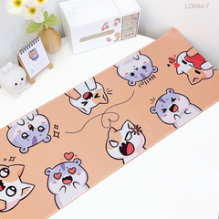 Lót chuột dài size 80x30x0.3 nhiều hình