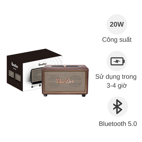 Loa Bluetooth Oneder D6