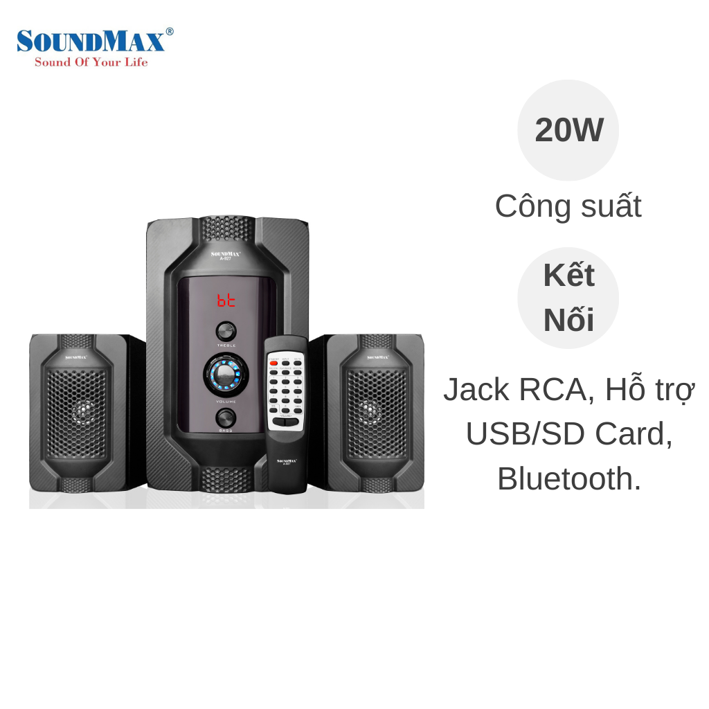 Shoundmax **Loa SoundMax A927 2.1