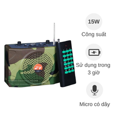 Loa trợ giảng E898 có mic