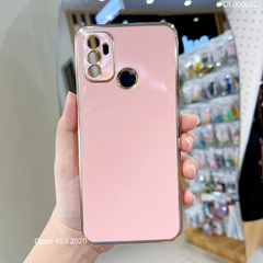 Ốp Oppo A53 2020 full màu bóng viền xi