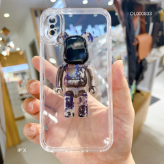 Ốp IP X dẻo trong Bearbrick nổi khoét táo