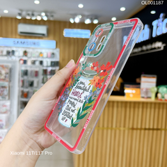 Ốp Xiaomi 11T/11T Pro dẻo in hình camera trong viền chữ