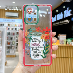 Ốp Xiaomi 11T/11T Pro dẻo in hình camera trong viền chữ