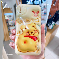 ** Ốp IP Xs Max silicon hình giả phồng camera tròn