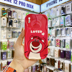 Ốp IP X dẻo Lotso và tim viền sóng nổi