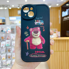 ỐP IP 14 6.1 dẻo Lotso gậy 100% Happy