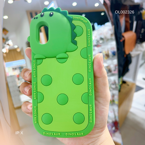 Ốp IP X Dẻo su Khủng long