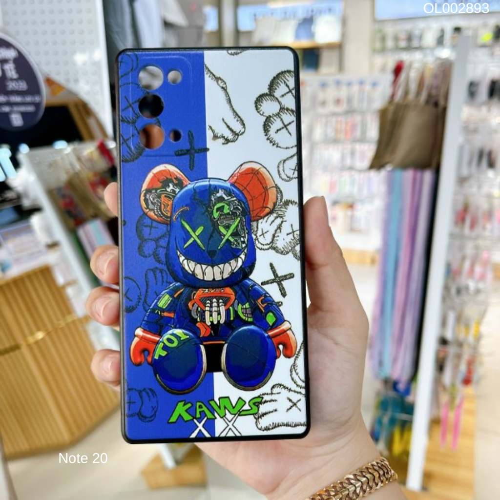 Ốp SS Note 20 dẻo in 3D nhám