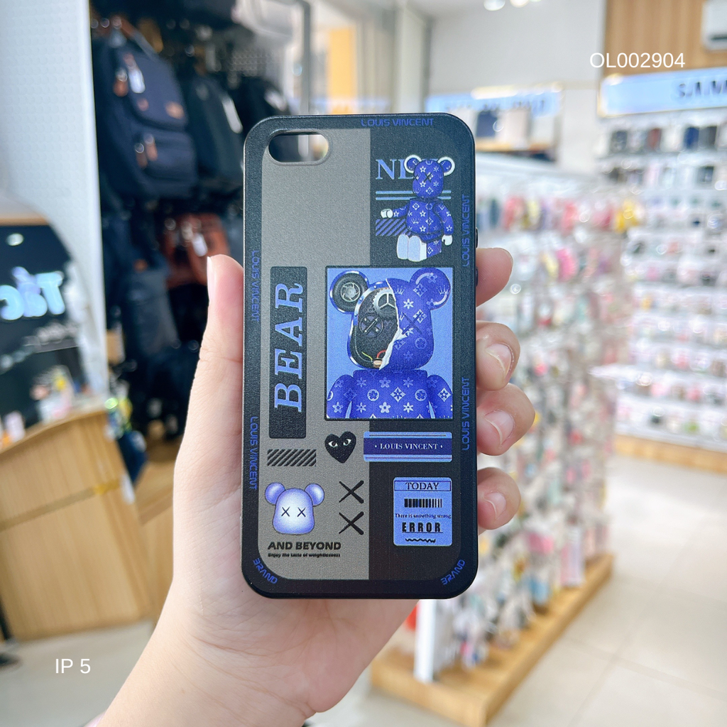 Ốp IP 5 dẻo in 3D nhám