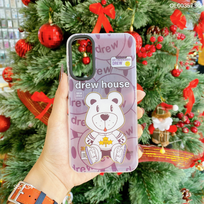 ** Ốp SS A34 Lưng nhám cứng in hình