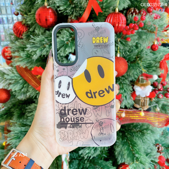 ** Ốp SS A34 Lưng nhám cứng in hình