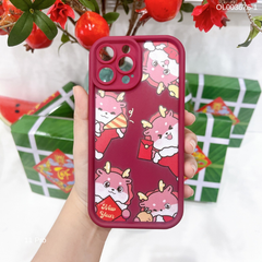 ** Ốp iPhone 11 Pro dẻo viền nổi Happy New Year