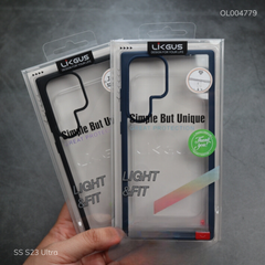 Ốp SS S23 Ultra Likgus nhám Tuan Magsafe viền màu