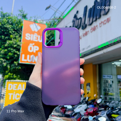 ** Ốp IP 11 Pro Max lưng dẻo nhám viền trong