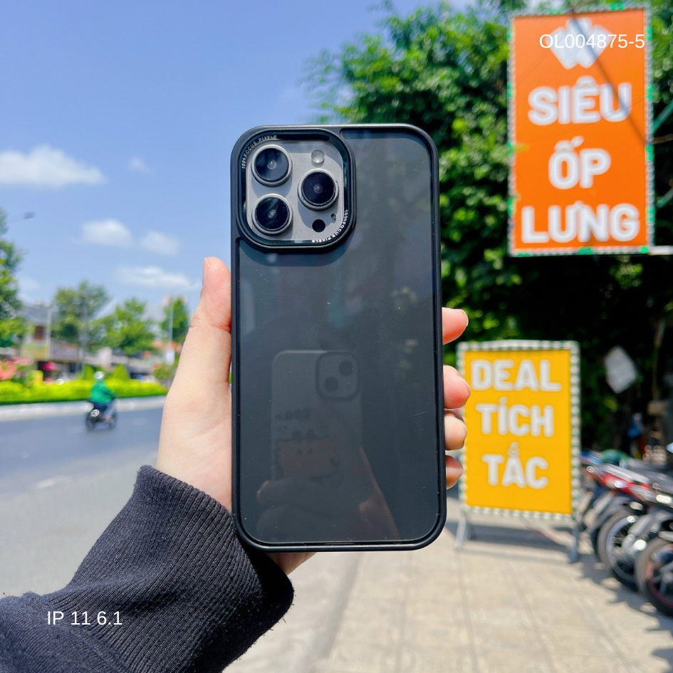 Ốp IP 11 6.1 Likgus trong cứng viền su