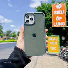 Ốp IP 12 Pro Max Likgus trong cứng viền su