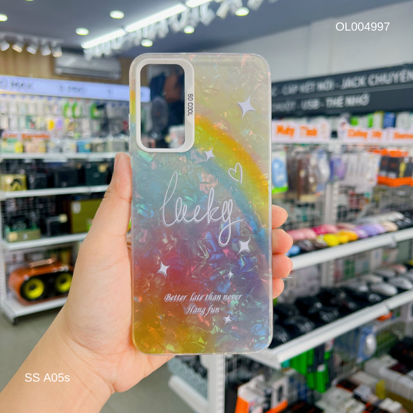 Ốp SS A05s vân đá thạch anh in Lucky Better