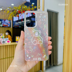 Ốp SS A25 vân đá thạch anh in Gấu trắng