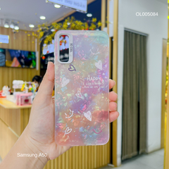 Ốp SS A50/A50s/A30s vân đá thạch anh in Happy life