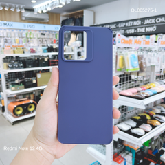 Ốp Xiaomi Redmi Note 12 4G Silicon full màu trơn