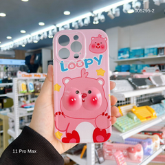 ** Ốp IP 11 Pro Max dẻo má phồng cute