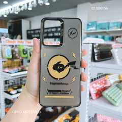 Ốp Oppo A57/A77/A77s nhám bạc in hình Pikachu