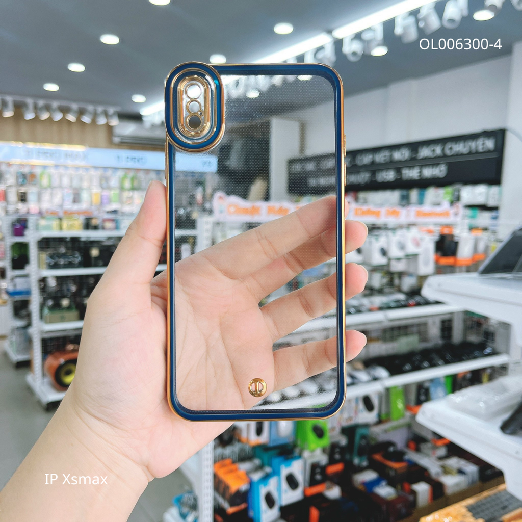 ** Ốp IP Xs Max dẻo trong viền xi Màu