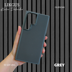 Ốp SS S24 Ultra Likgus Kevlar Defender carbon