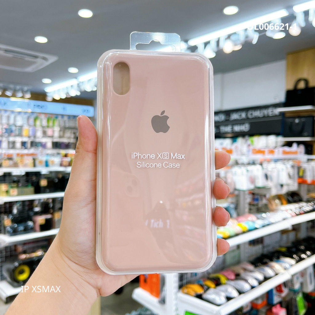 ** Ốp IP Xs Max Silicon chống bẩn Full loa