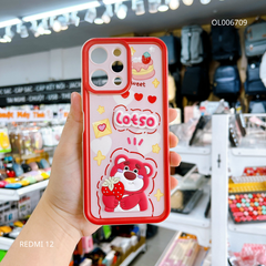 Ốp Xiaomi Redmi 12 4G dẻo đính Lotso viền nổi