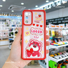 Ốp SS S21 Fe dẻo đính Lotso viền nổi