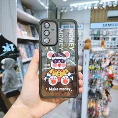 Ốp SS A35 dẻo đen Make Money viền nhám