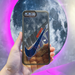 Ốp IP 6+ dẻo đen Nike viền nhám
