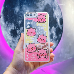 Ốp IP 6+ dẻo trong 5 Loopy viền nhám