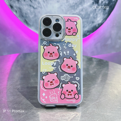 Ốp IP 11 Pro Max dẻo đen Adidas viền nhám