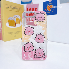 Ốp IP 7+/8+ dẻo in 5 mặt Loopy Happy day