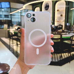 Ốp IP 15 Plus lưng nhám Magsafe bảo vệ camera
