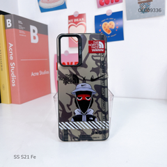 Ốp SS S21 Fe tráng bạc Ninja The North Face nút bạc